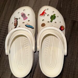 White Crocs